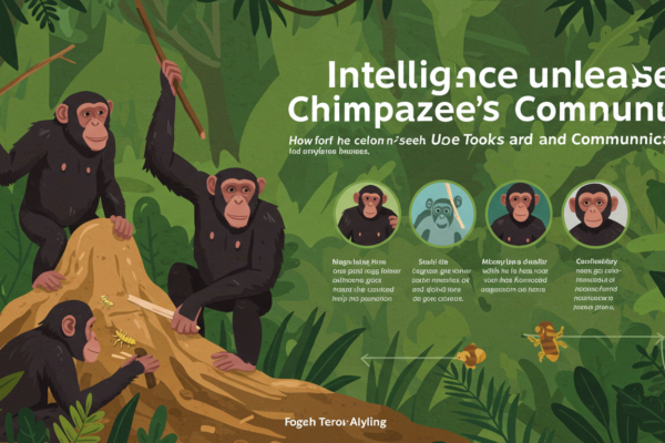 Intelligence Unleashed: How Chimpanzees Use Tools and Communicate